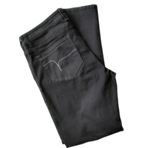 Flying Machine BLUE Label Premium Blk Denim Jeans Slim Tapered Sz 38/32 NWOT